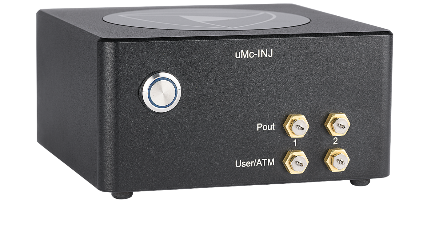 uMc pressure control for automated injections